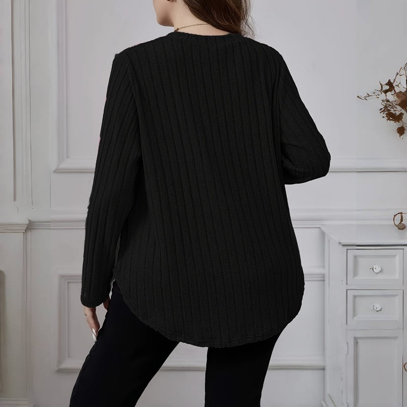 Polyester Fiber Women's Versatile Top