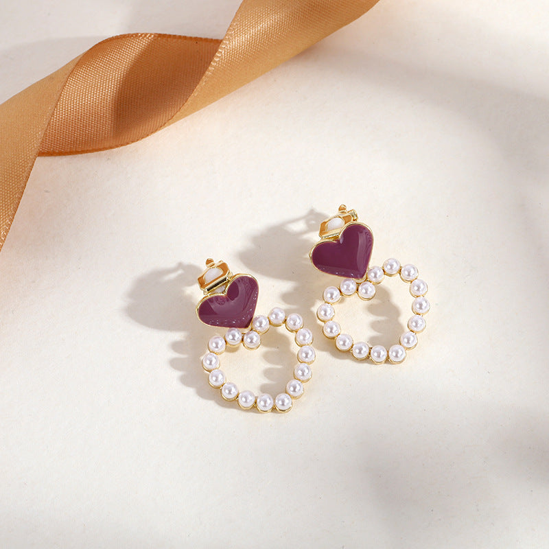 Tassel Ear Clips For No Piercings, High-end Niche, Literary And Retro