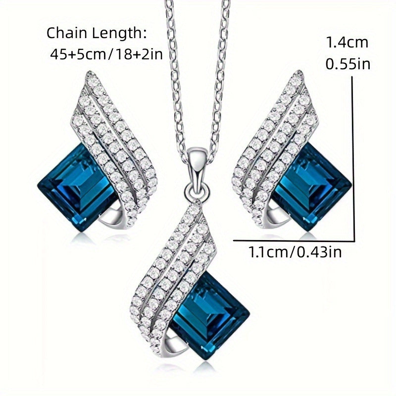 Necklace Ear Stud Ornament Female European And American