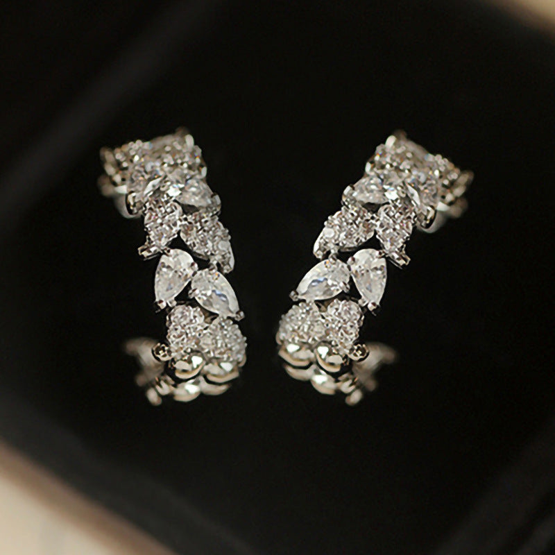 Women's Fashion Versatile Fashionable Exquisite High-grade Earrings