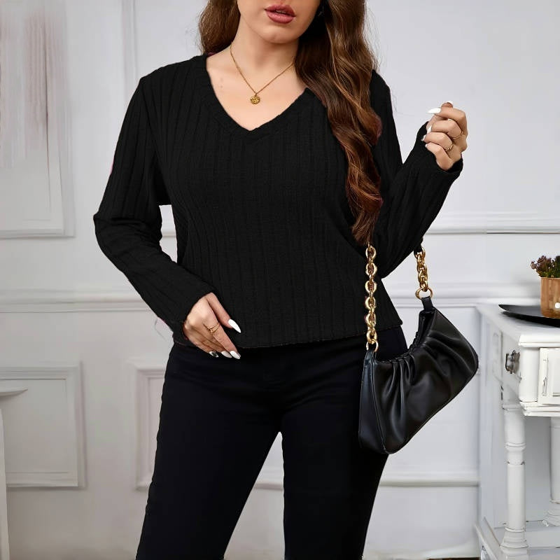 Polyester Fiber Women's Versatile Top