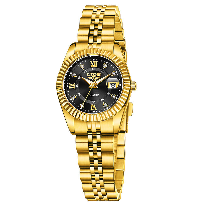Waterproof Leisure Couple Niche New Quartz Watch